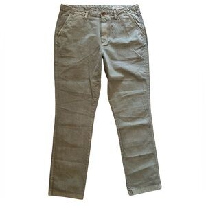 Outerknown NWT Army Green Khaki Pants Men’s Size 34